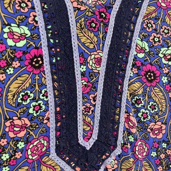 Matilda Jane thoughts and dreams floral dress embroidered size medium - Picture 10 of 15